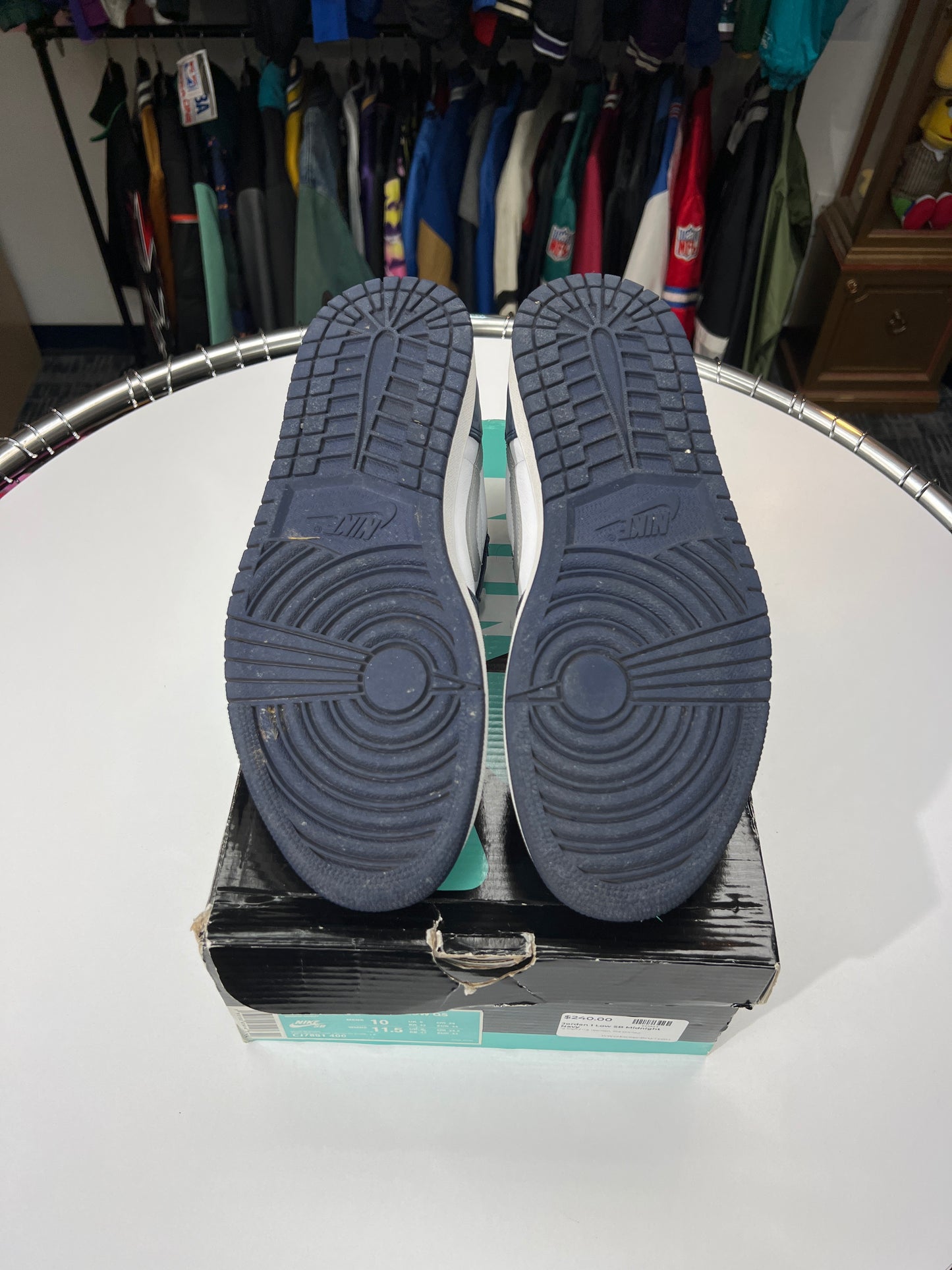 Preowned Nike SB Jordan 1 Low Eric Koston Midnight Navy