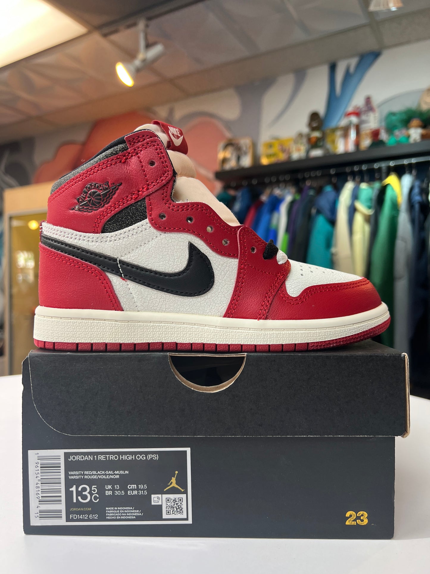 New Jordan 1 Lost And Found
