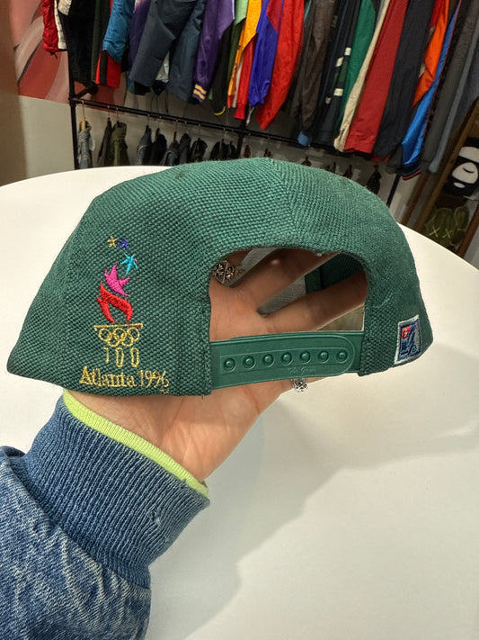 Vintage 1996 Atlanta Olympics Canvas Snapback