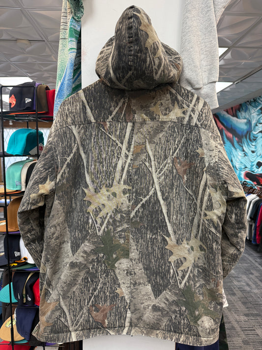 Vintage Full Zip Canyon Camo Hunting Jacket