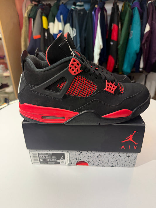 Preowned Jordan 4 Retro Red Thunder