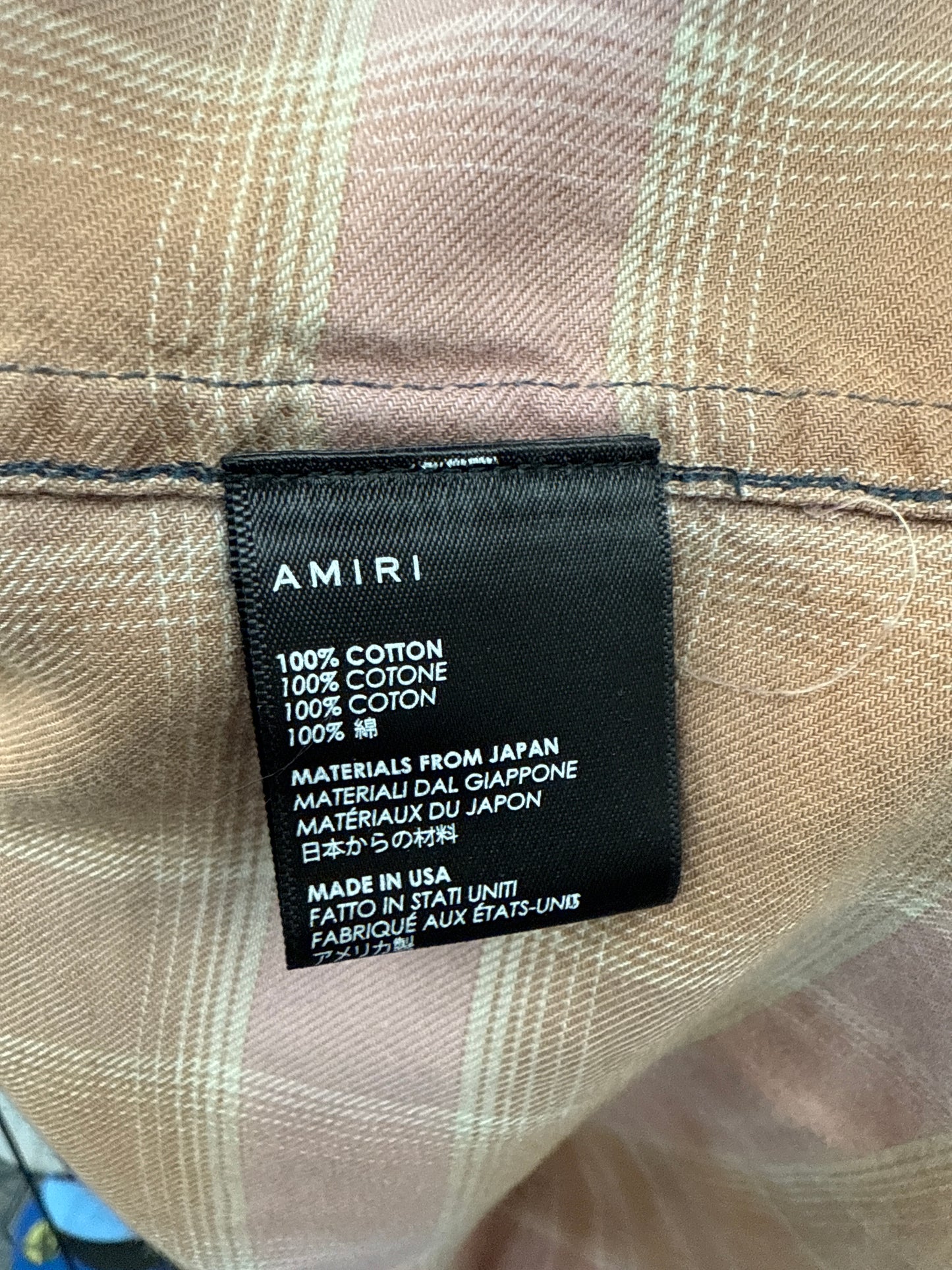 Amiri Gradient Flannel