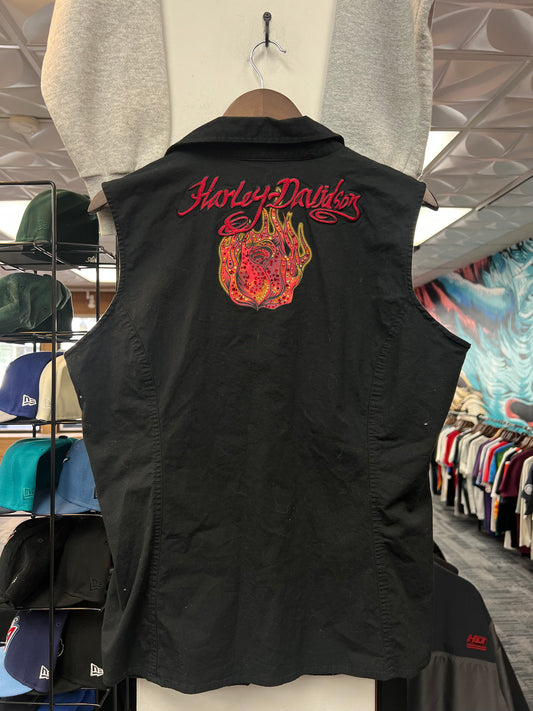 Harley Davidson Black Vest