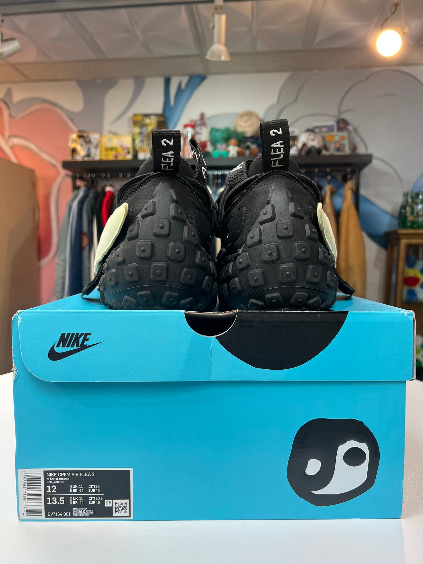 Preowned Nike CPFM Air Flea 2 Black Alabaster