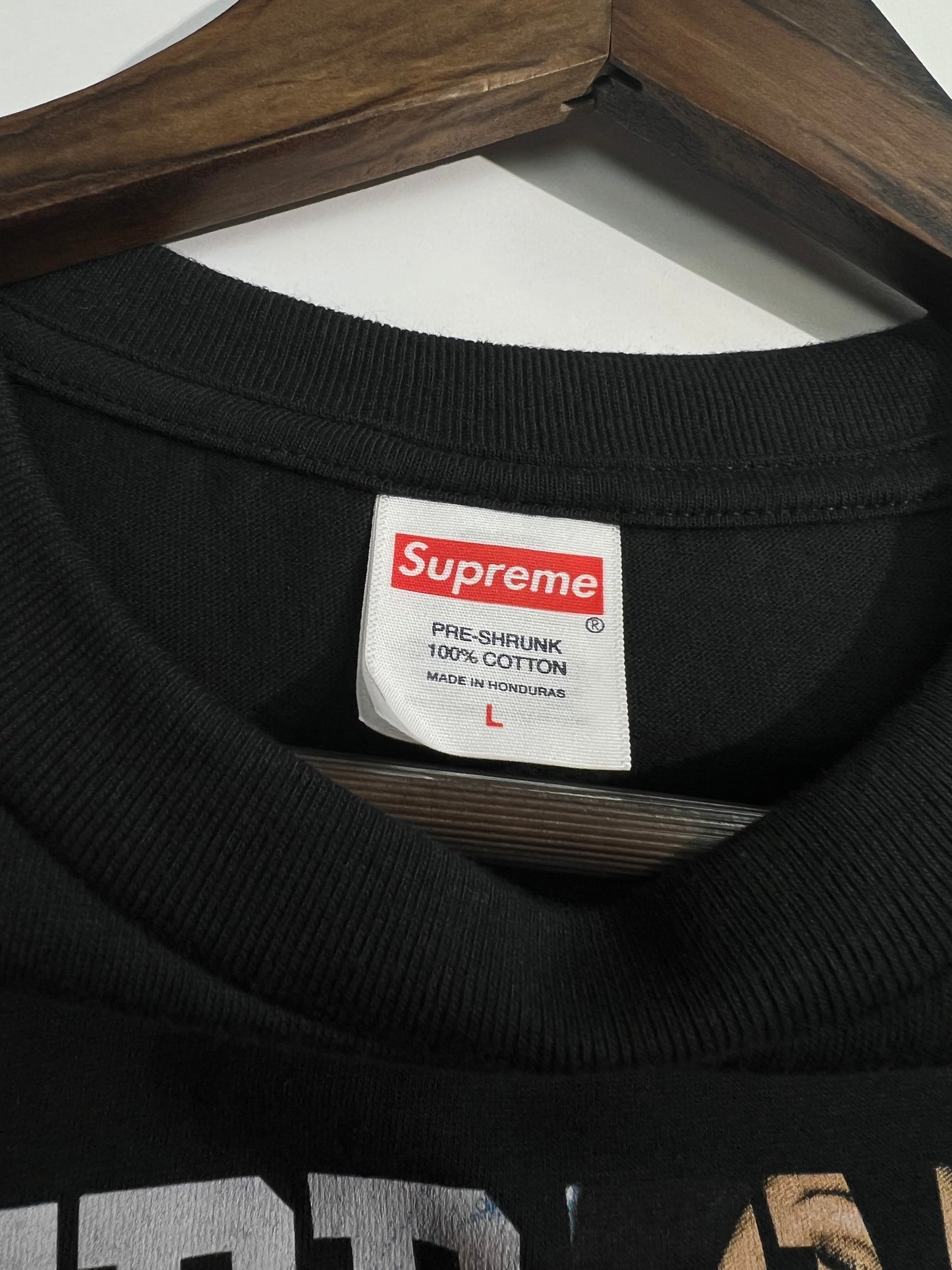 New Supreme Tera Patrick Collegiate Tee (Black)