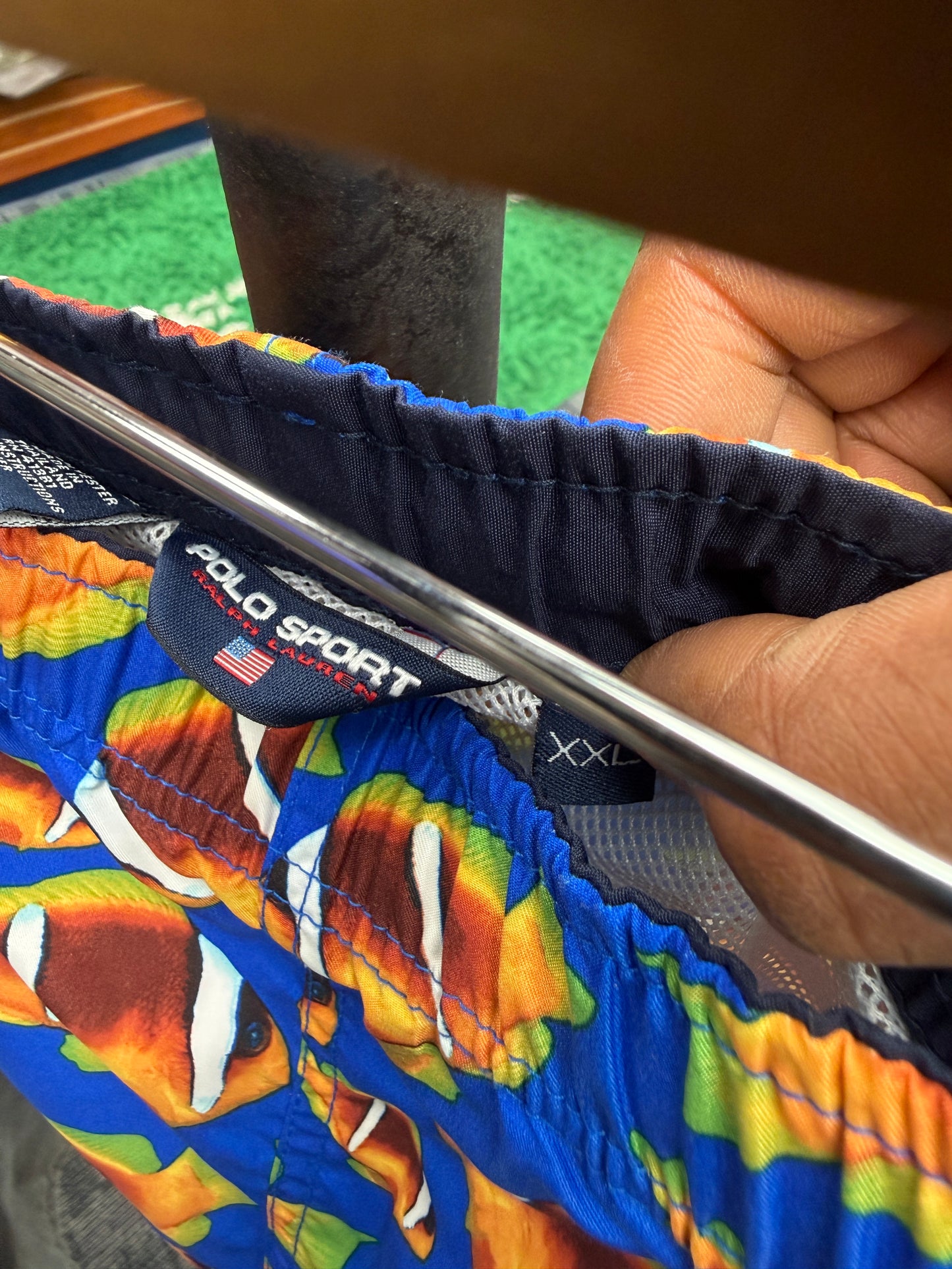 Vintage Polo Sport Tropical Fish Shorts
