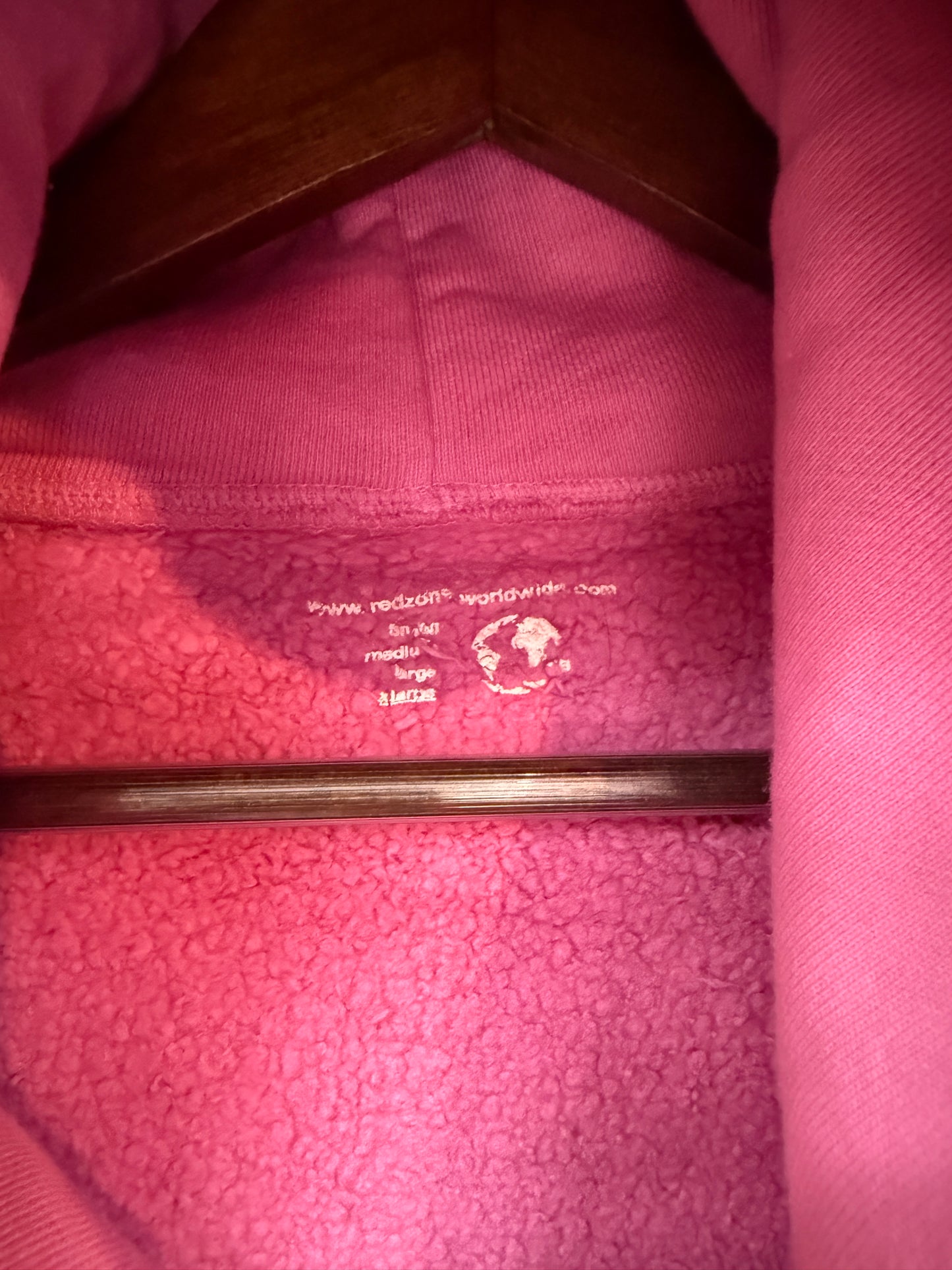 Richboyz Redzone Pink Hoodie