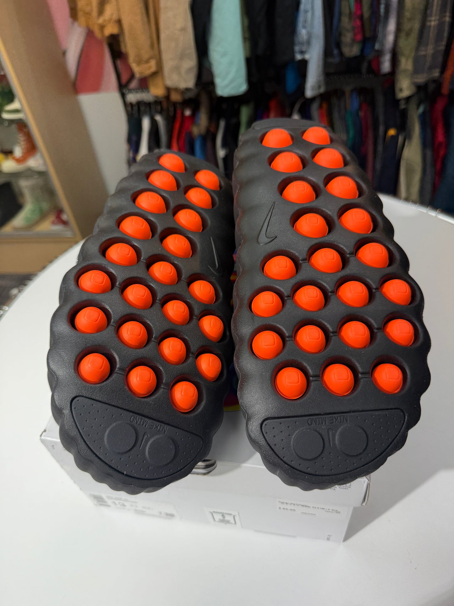 New Black Chrome Nike Mind 001 Slides