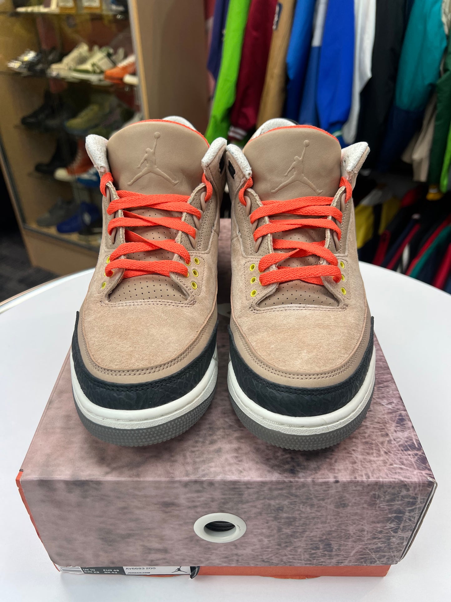 Preowned Jordan 3 JTH Bio Beige