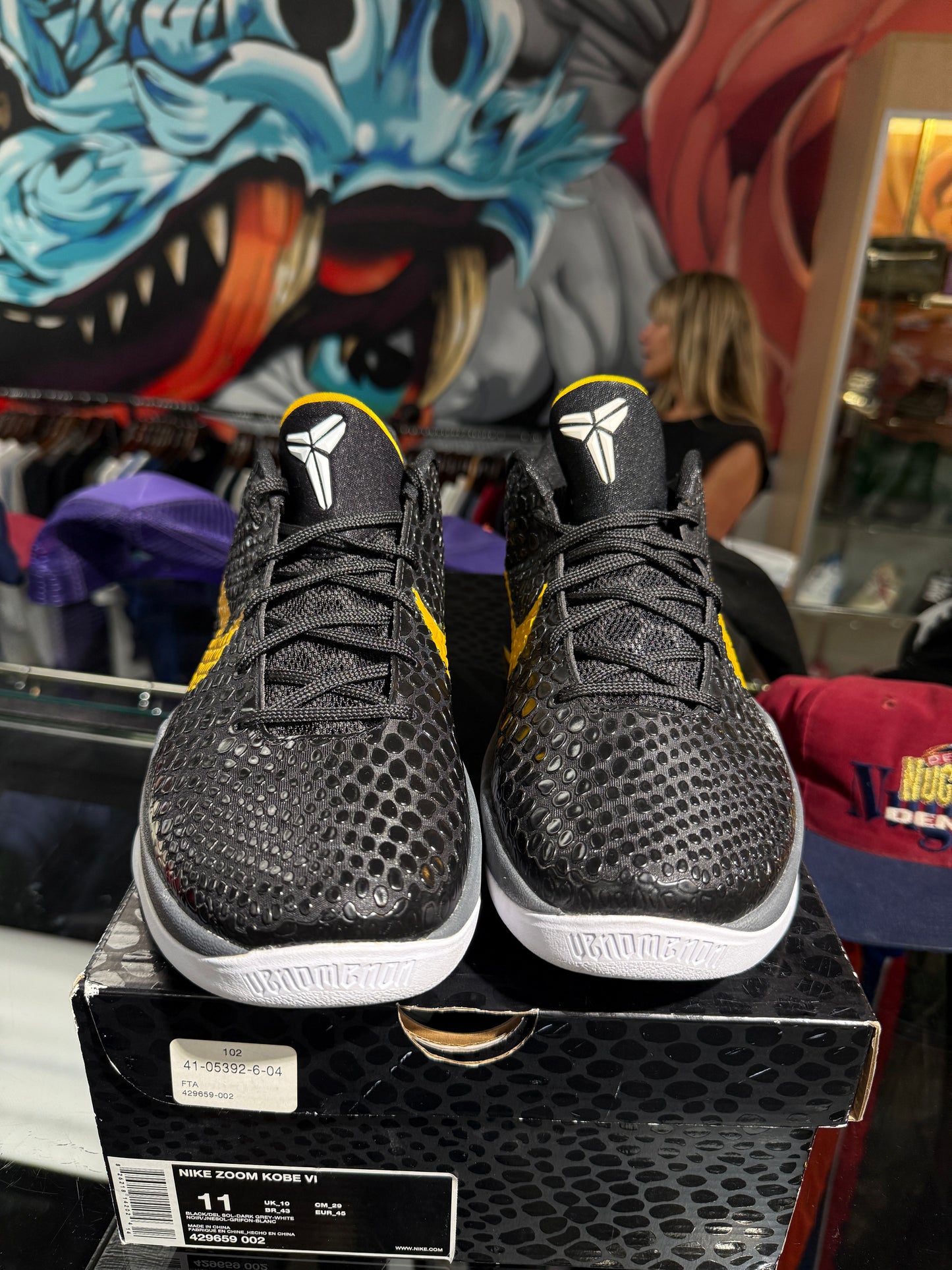 Preowned Black Del Sol Kobe 6