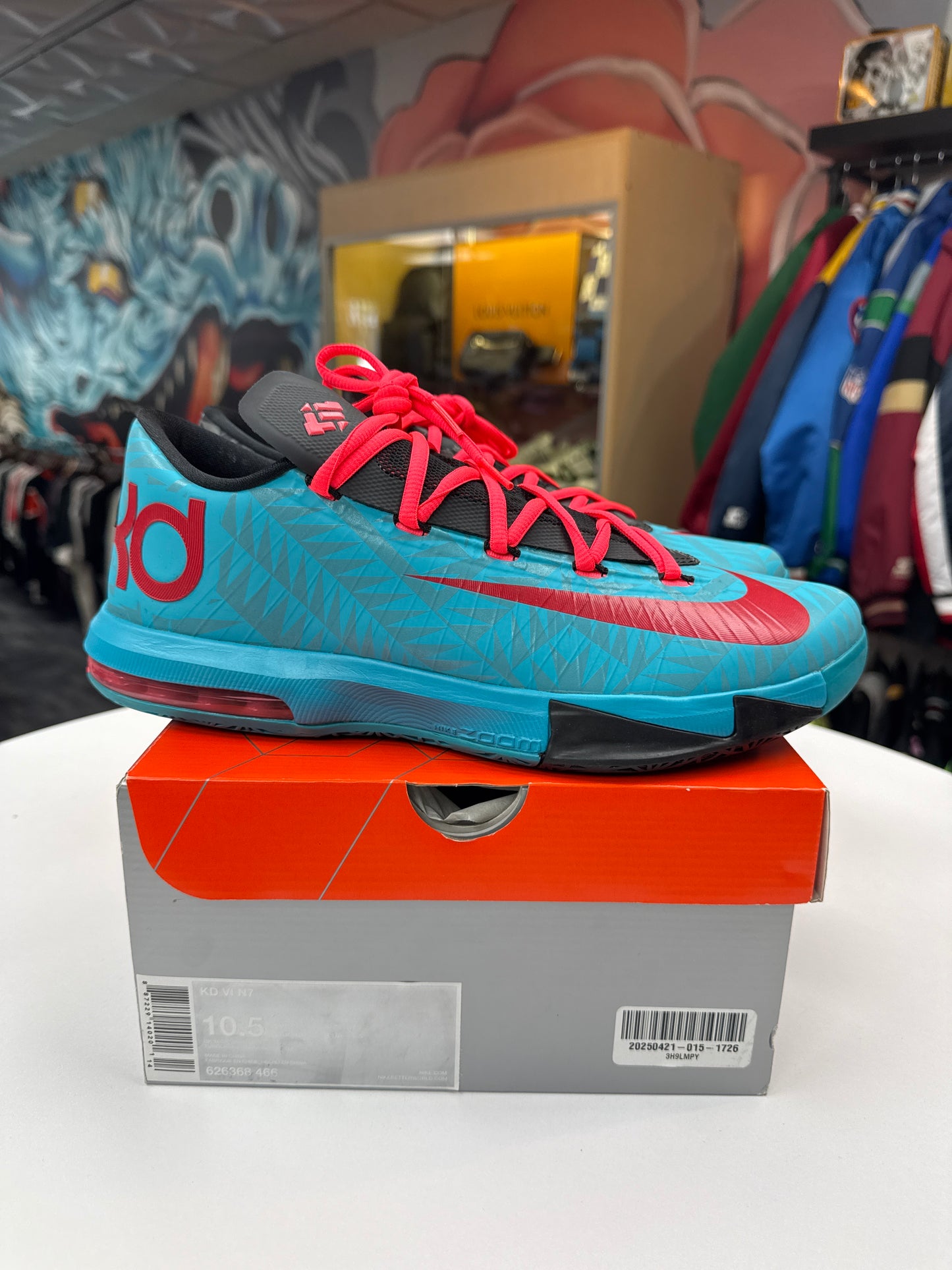 Preowned Nike KD 6 N7