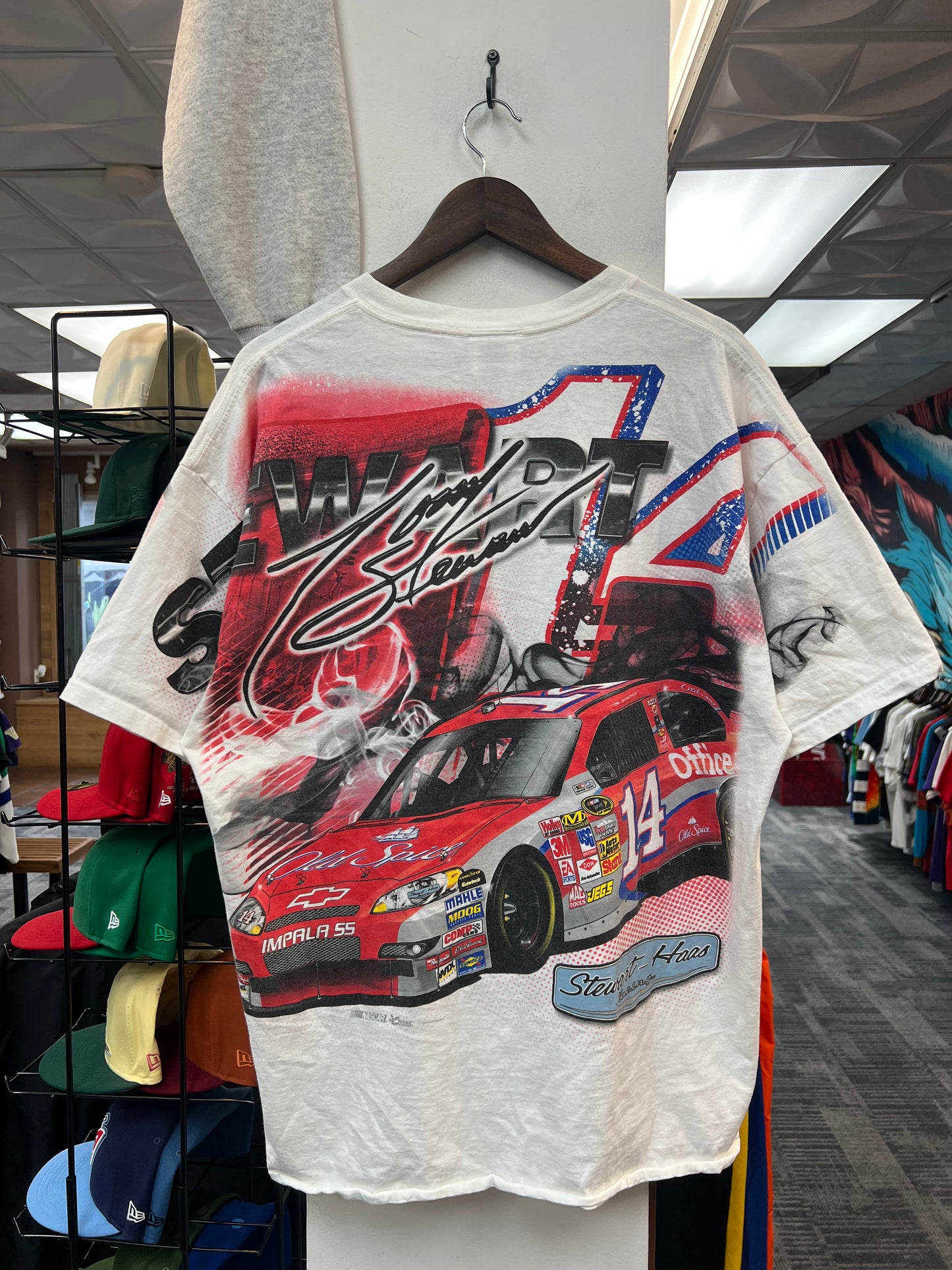 Tony Stewart NASCAR Racing Tee