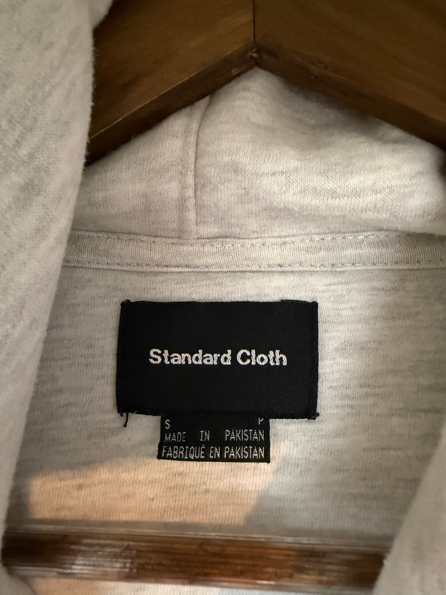 Standard Cloth Grey Hoodie