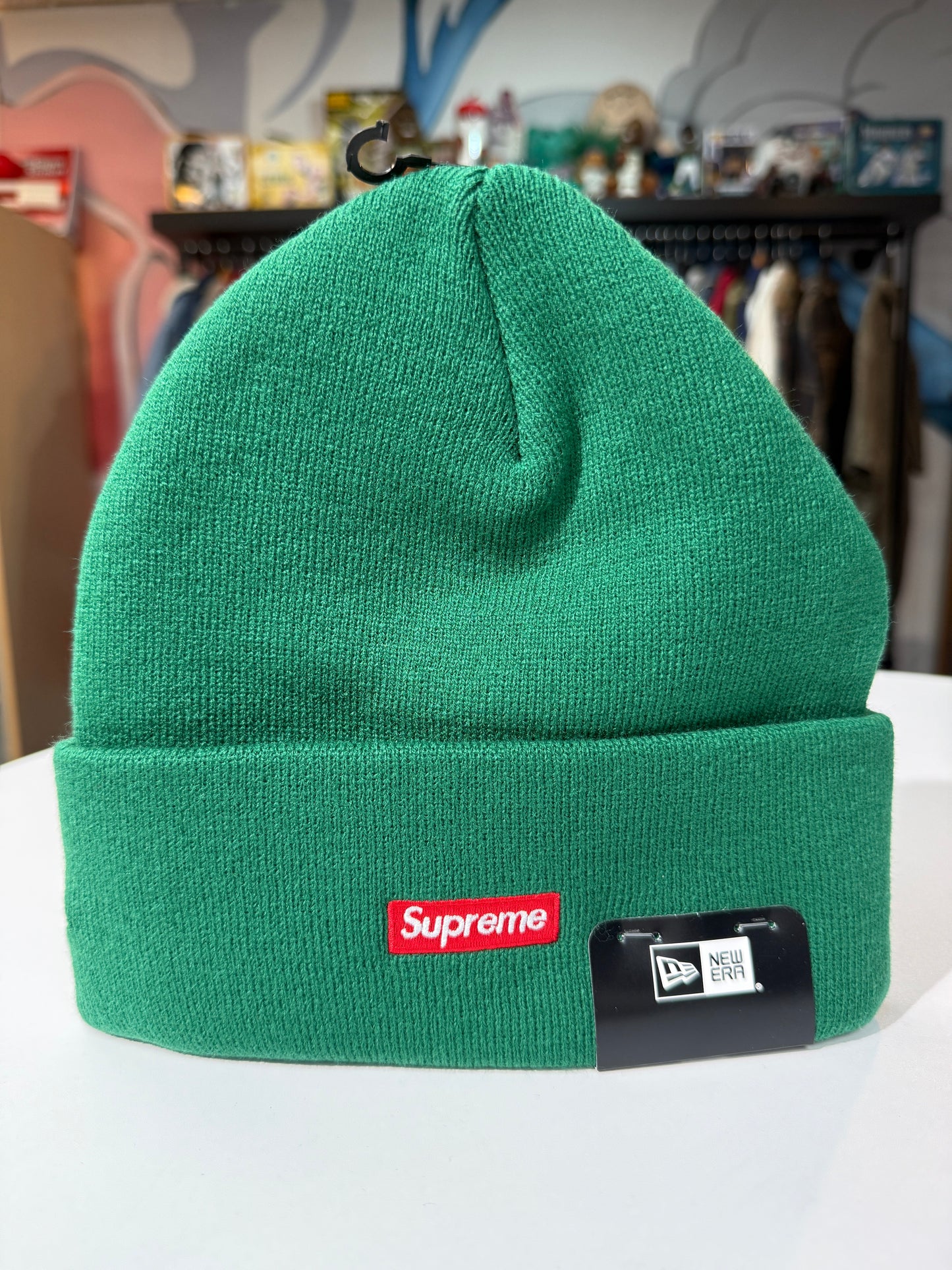 New Supreme Green Tribal S Logo Beanie