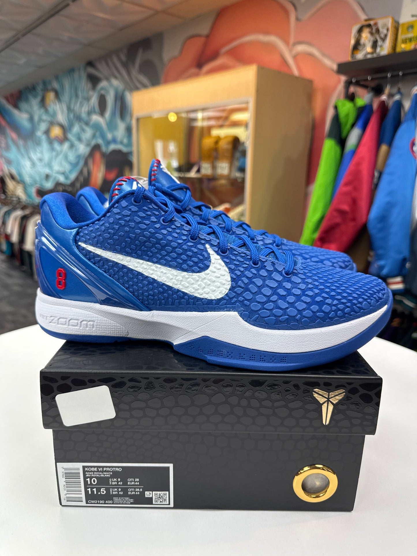 New Kobe 6 Protro Dodgers