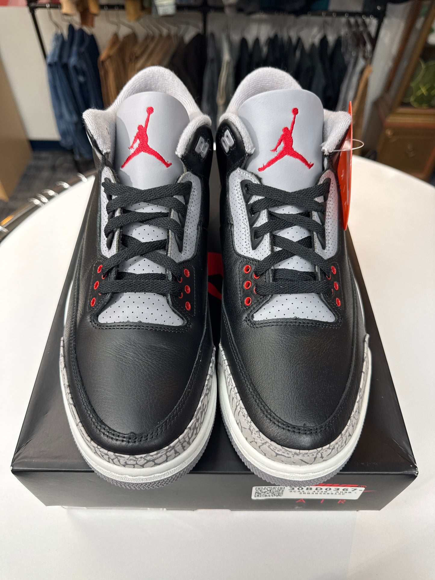 New Jordan 3 Black Cement (2024)