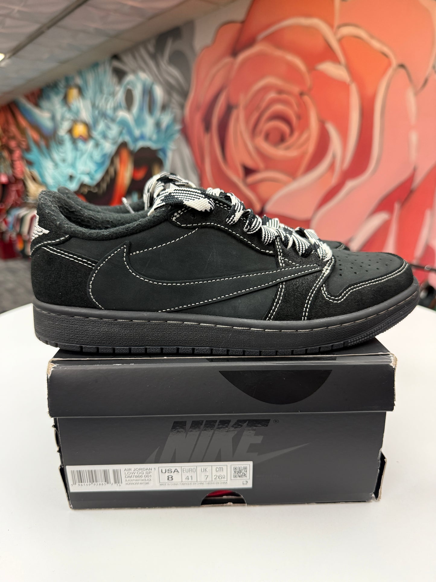 Preowned Phantom Travis Scott Jordan 1 Low