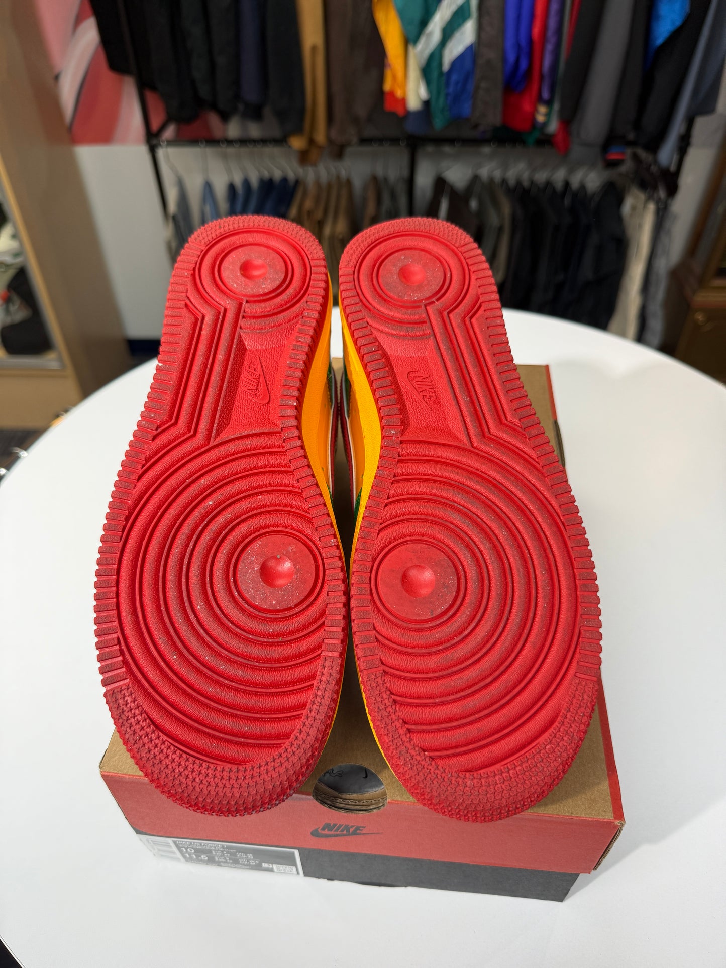 Preowned Lucky Green Lil Yachty Concrete Boys Af1