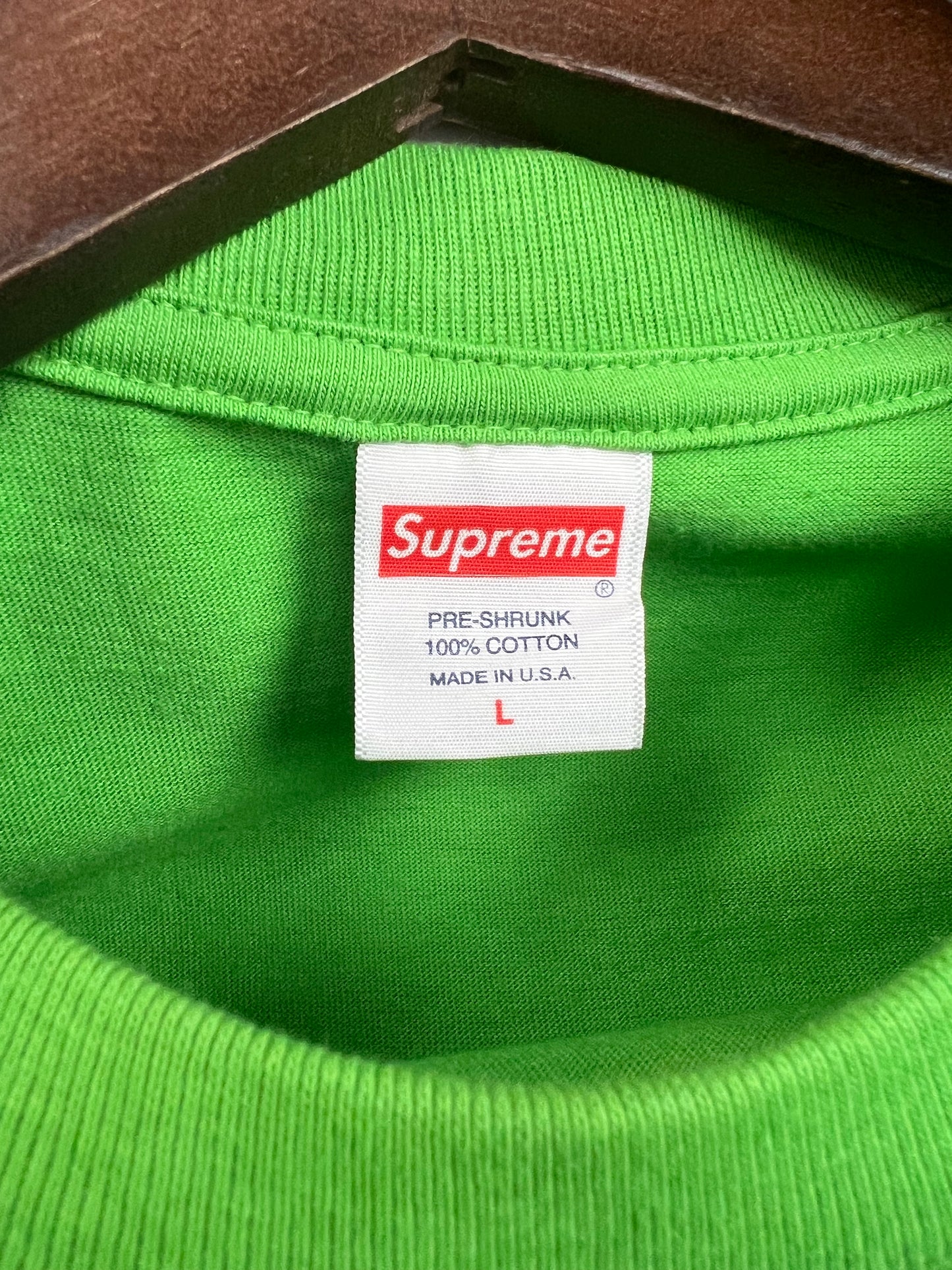 New Supreme Buju Banton Tee (Green)