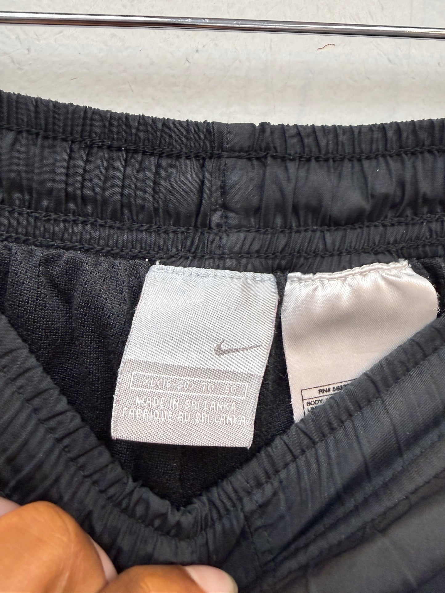 Vintage Nike Black/Red Track Pants