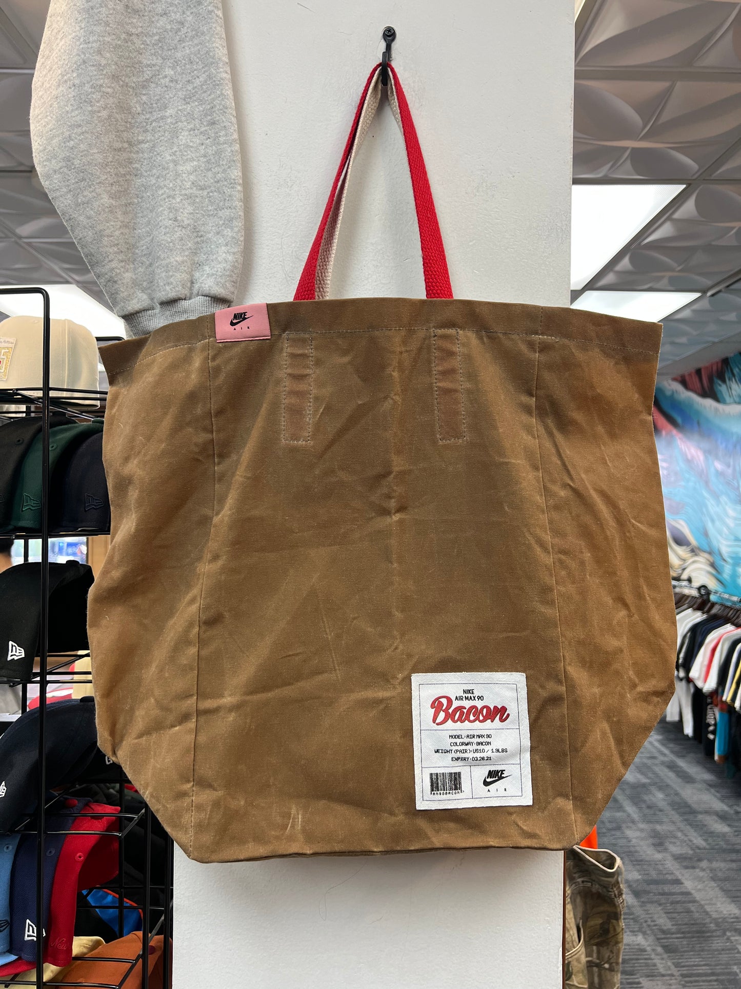 New Nike Air Max 90 Bacon Tote Bag