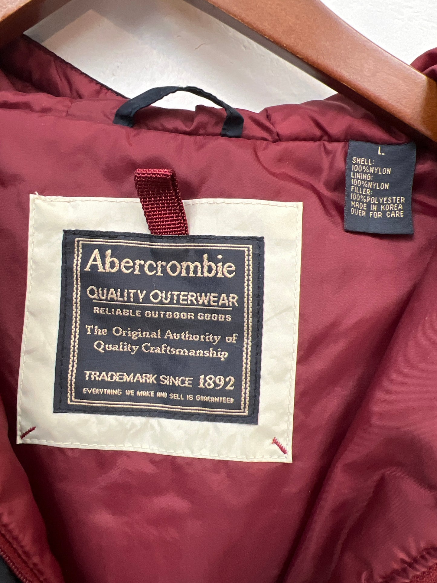 Abercrombie Half Zip Jacket
