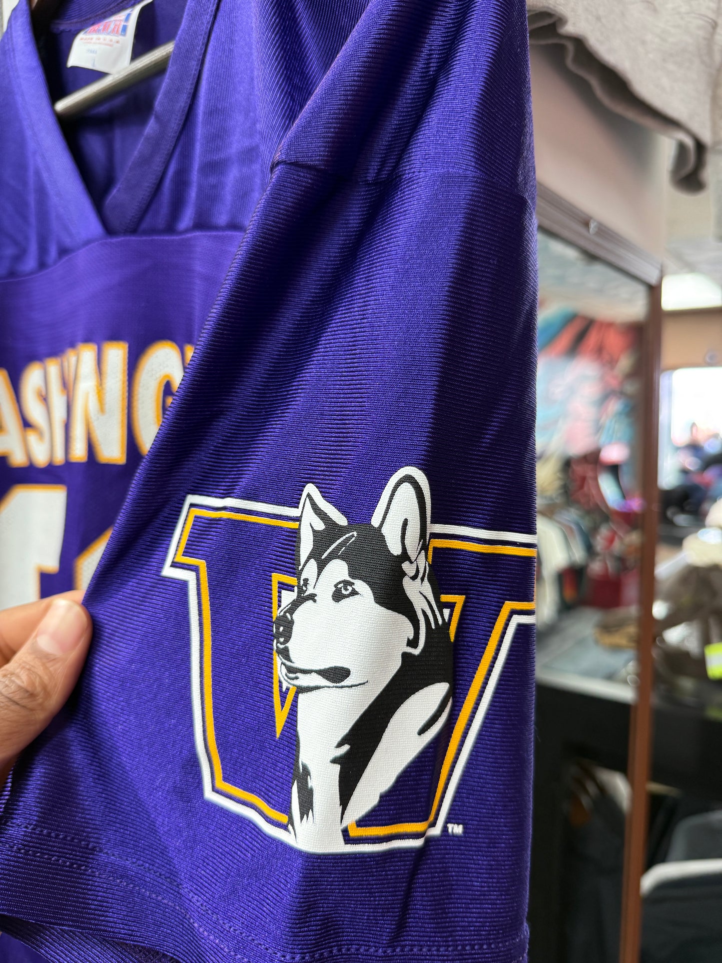Vintage WA Huskies Football Jersey