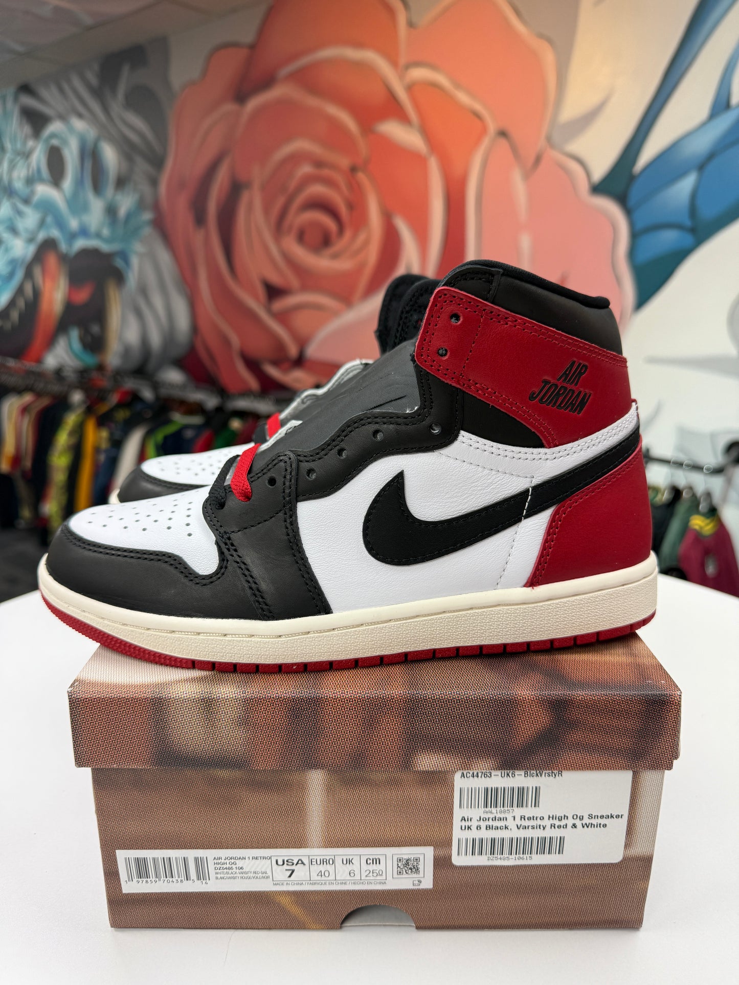 New Jordan 1 Black Toe Reimagined