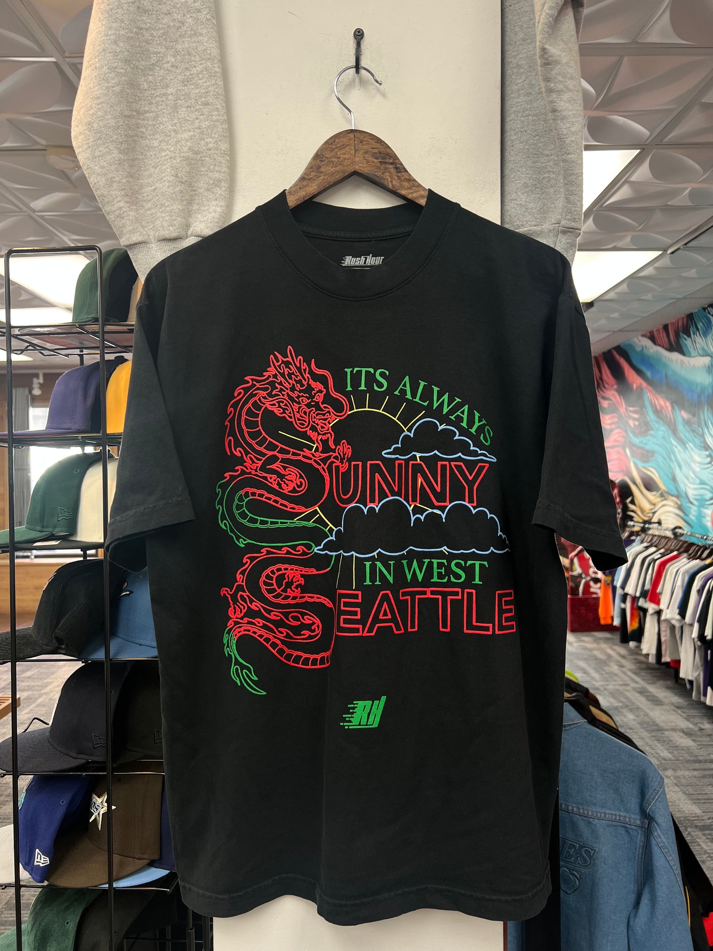 It’s Always Sunny In West Seattle Tee (Black)