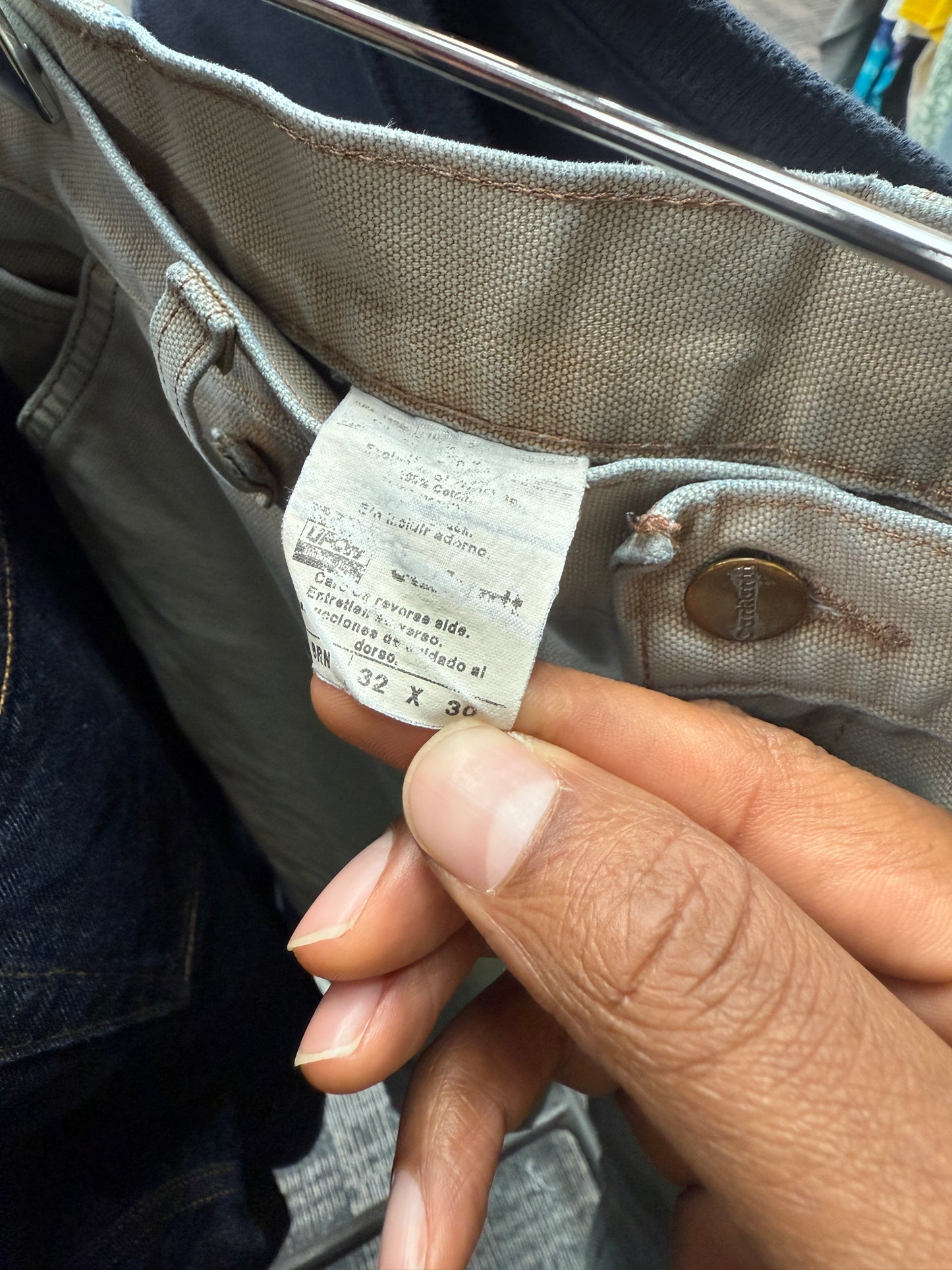 Vintage Carhartt Blue Jeans