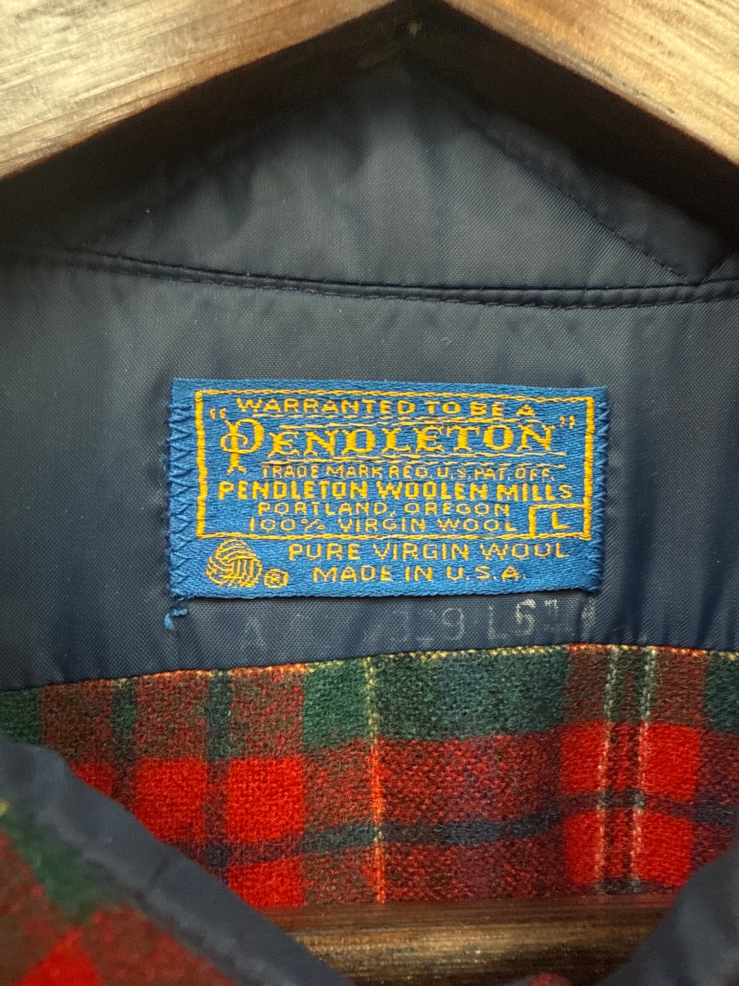 Pendleton Flannel Red/Green