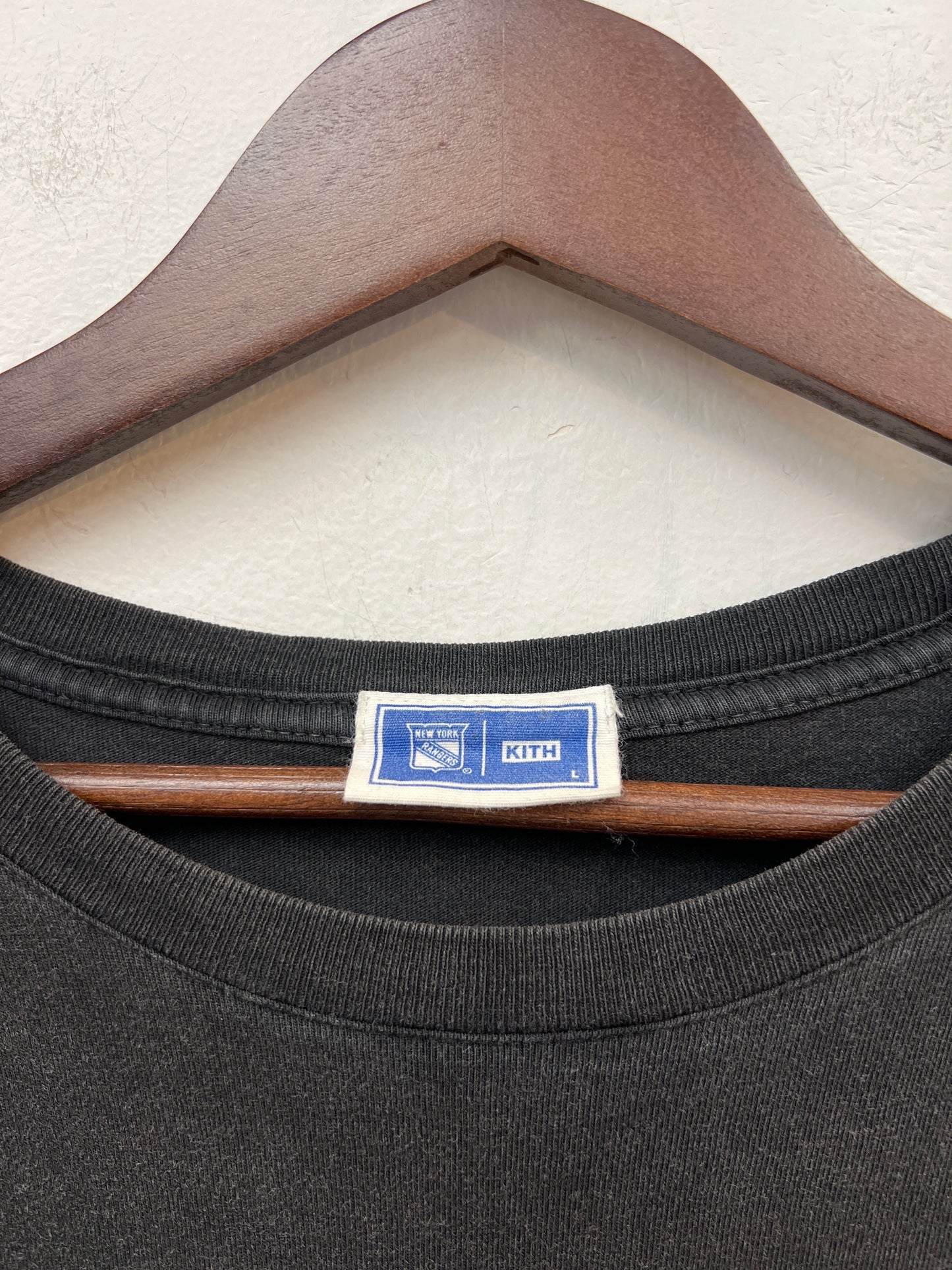 Kith x NY Rangers On Ice Vintage Tee
