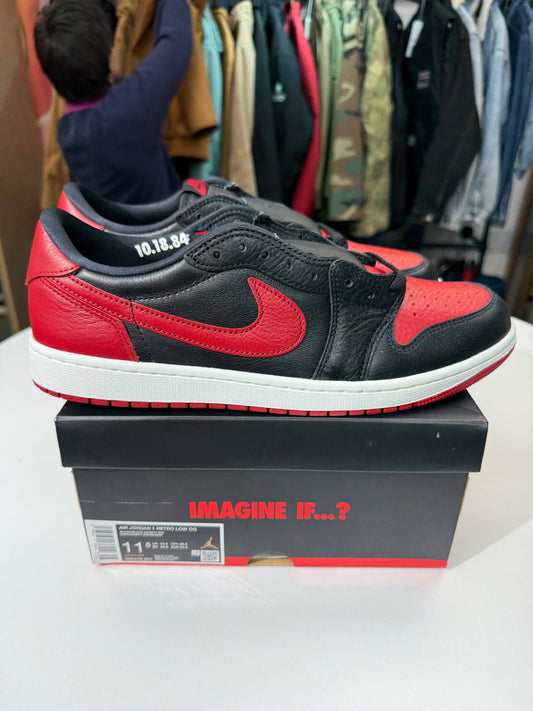 New Banned Jordan 1 Low OG