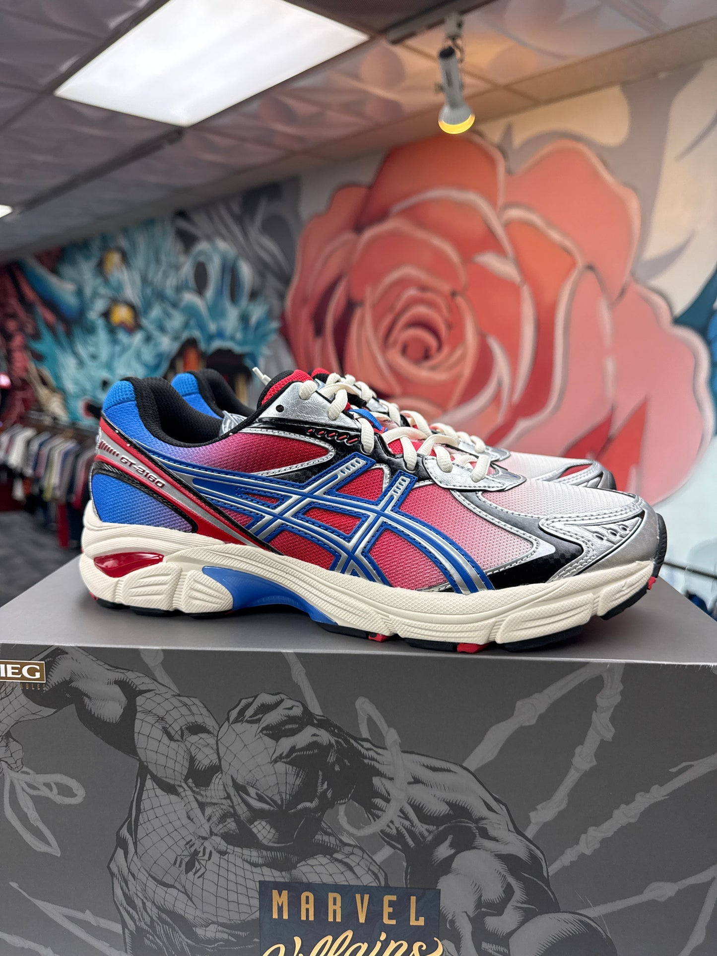 New Kith Asics Marvel Spider-Man/Venom Battle Spectra Pack