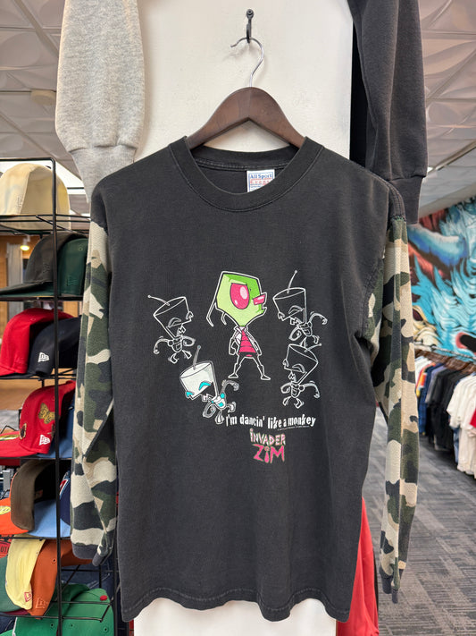 Vintage Invader Zim Reworked L/S Tee