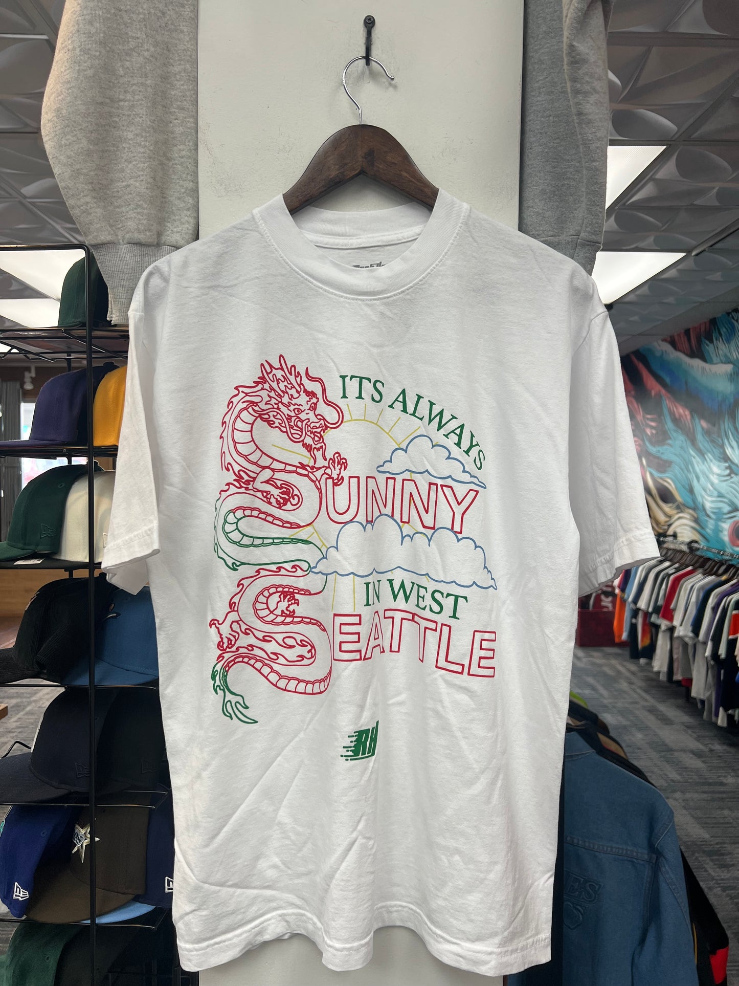 It’s Always Sunny In West Seattle Tee (White)