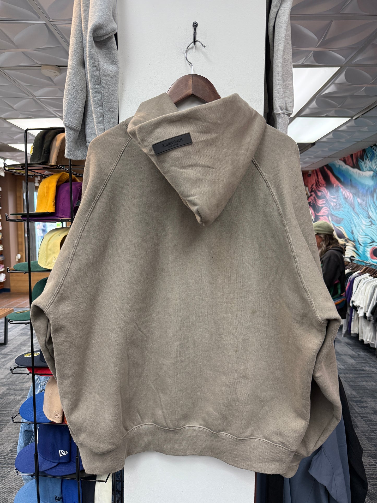 Essentials Beige Hoodie