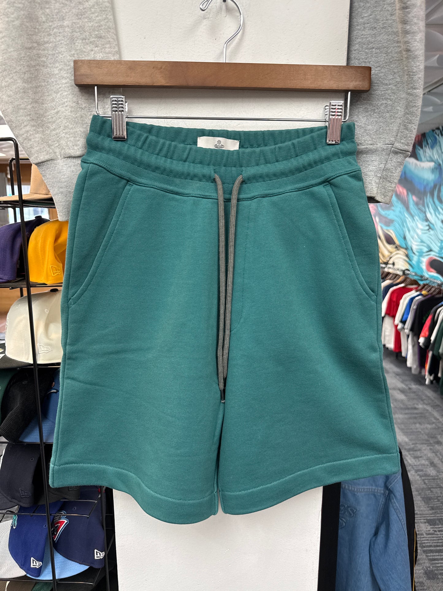 Vivienne Westwood Action Man Teal Shorts