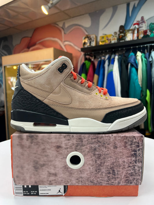 Preowned Jordan 3 JTH Bio Beige