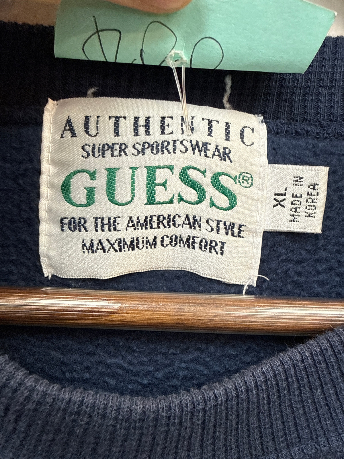 Vintage Guess Embroidered Crewneck