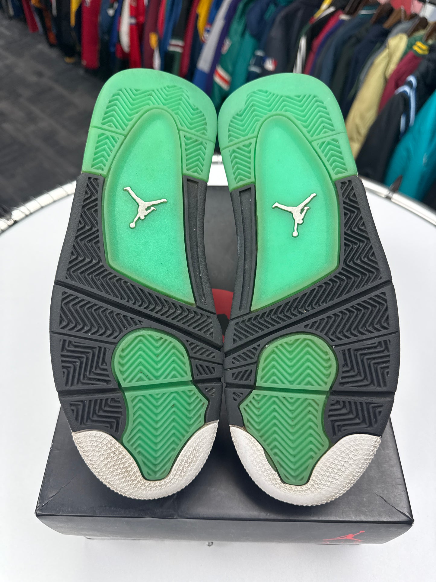 Preowned Jordan 4 Teal (2015)