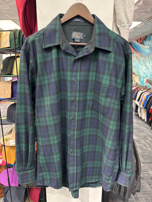 Pendleton Lodge Flannel Green/Navy