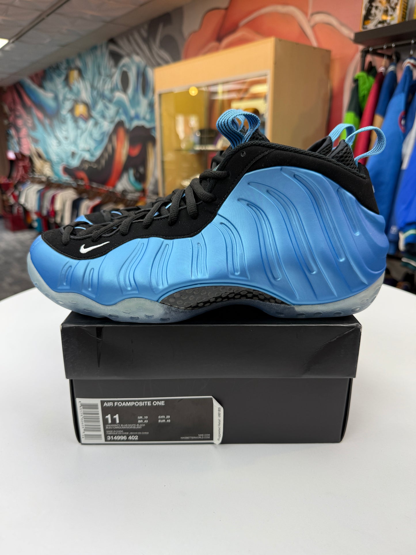 New University Blue Foamposite One (2016)