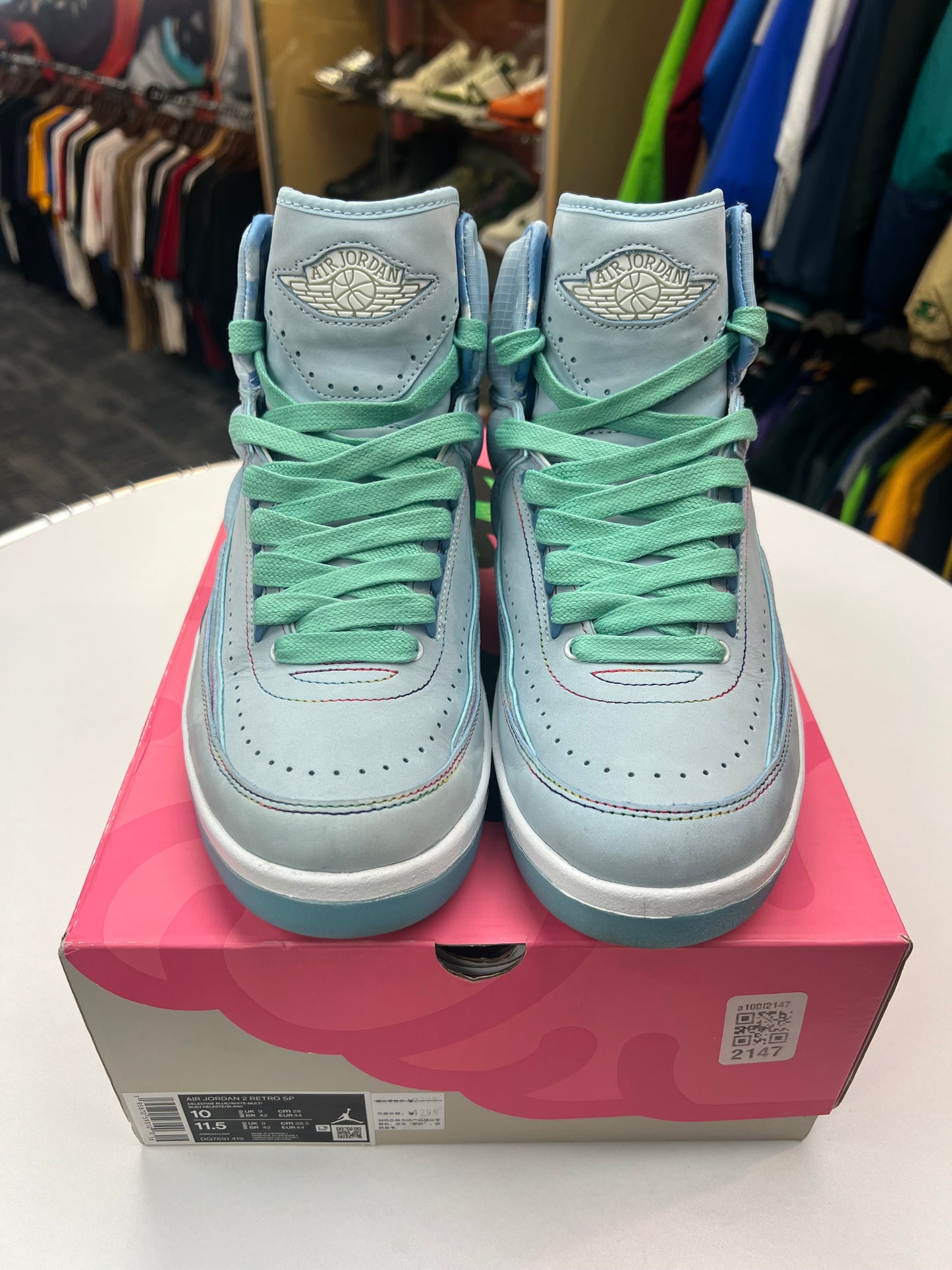 Preowned J Balvin Air Jordan 2