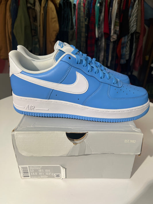 New University Blue Nike Air Force 1 Low ‘07