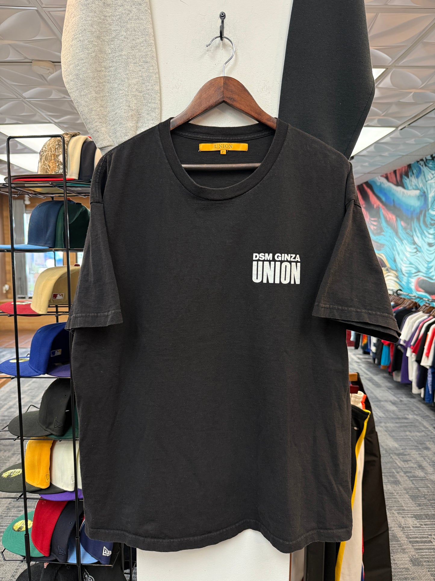Dover Street Market Ginza Union Black Tee