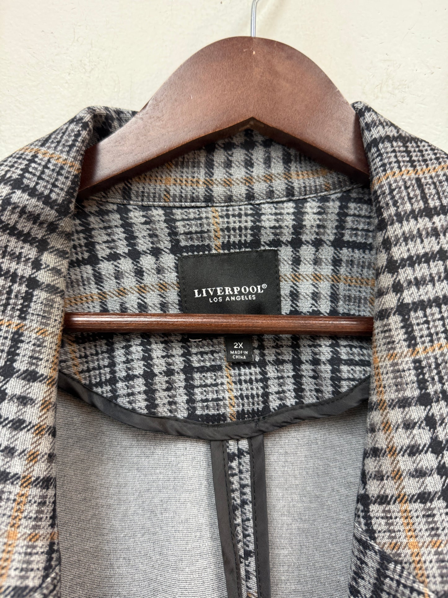 Vintage Liverpool Flanneled Trench