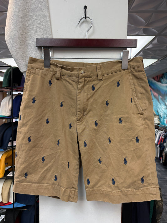 Polo Pony Monogram Shorts