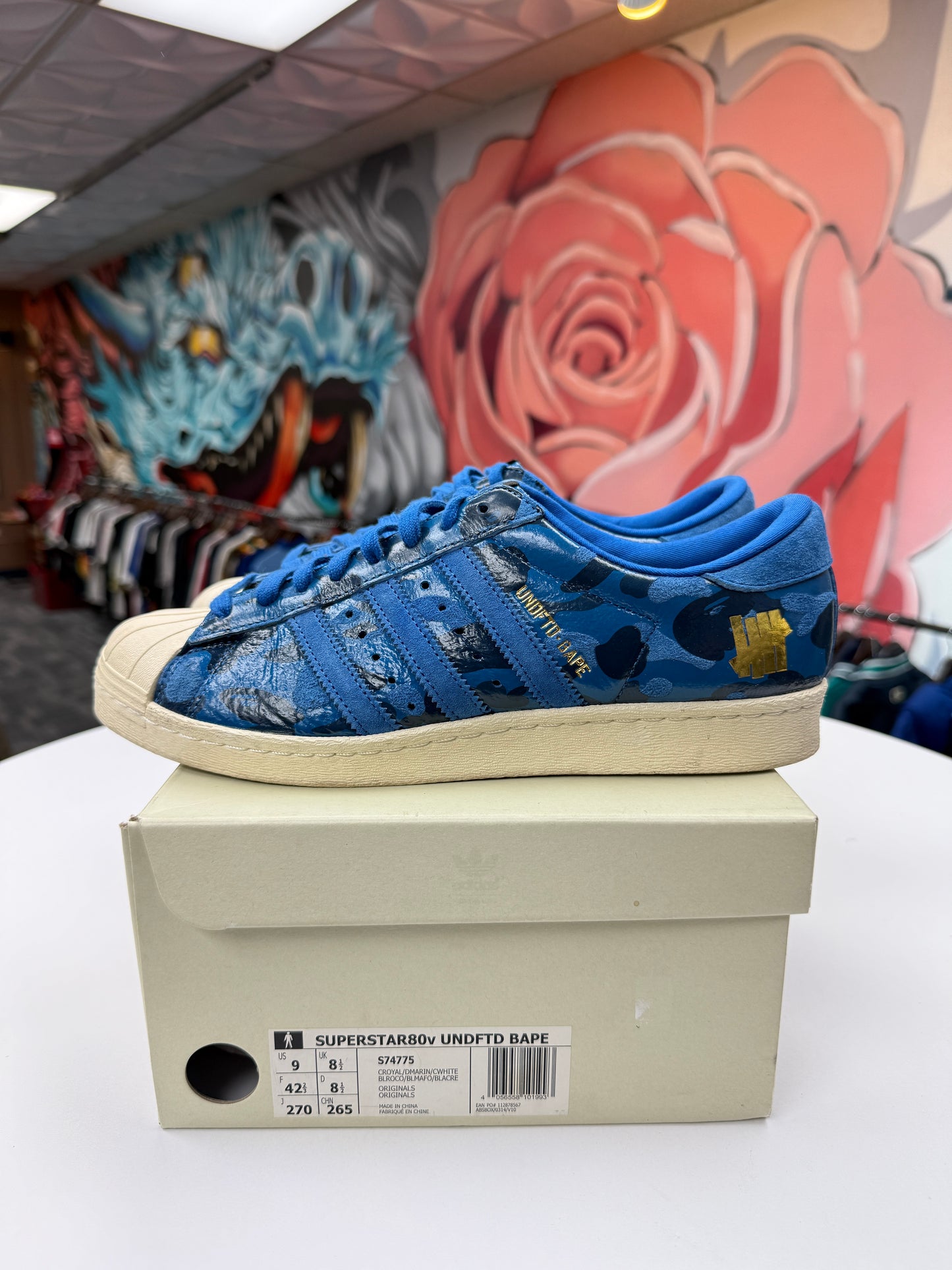 Preowned Bape Adidas
