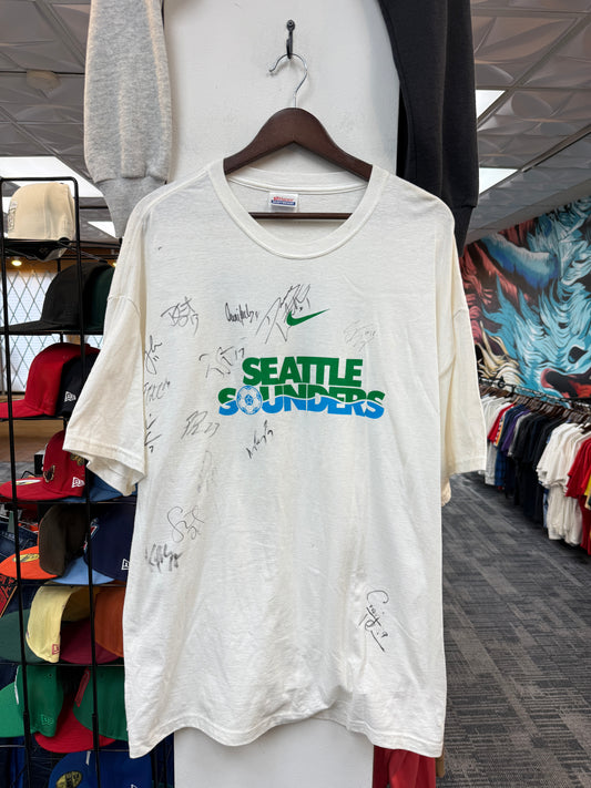 Signed Seattle Sounders Tee